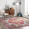 Nuloom Corbett Vintage Bohemian Area Rug 4ft x 6ft KKCB11A-406 - alternate 1